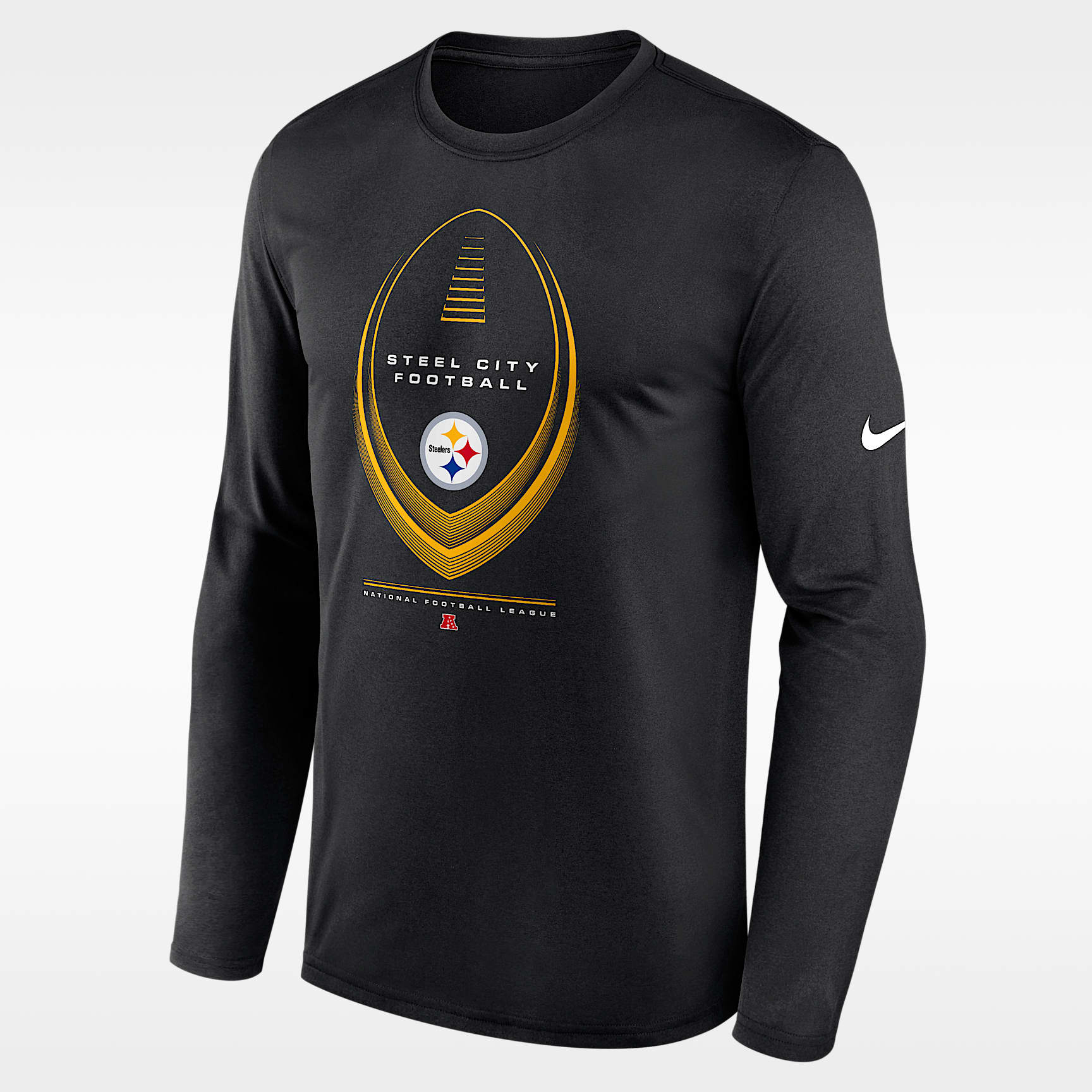Pittsburgh Steelers Legend Icon Men's Nike Dri-FIT NFL Long-Sleeve